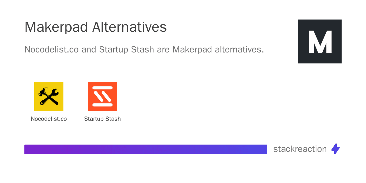 Makerpad alternatives