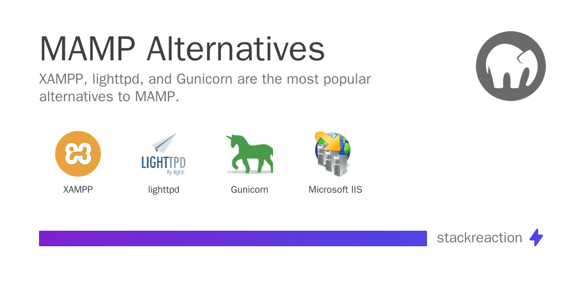 MAMP alternatives