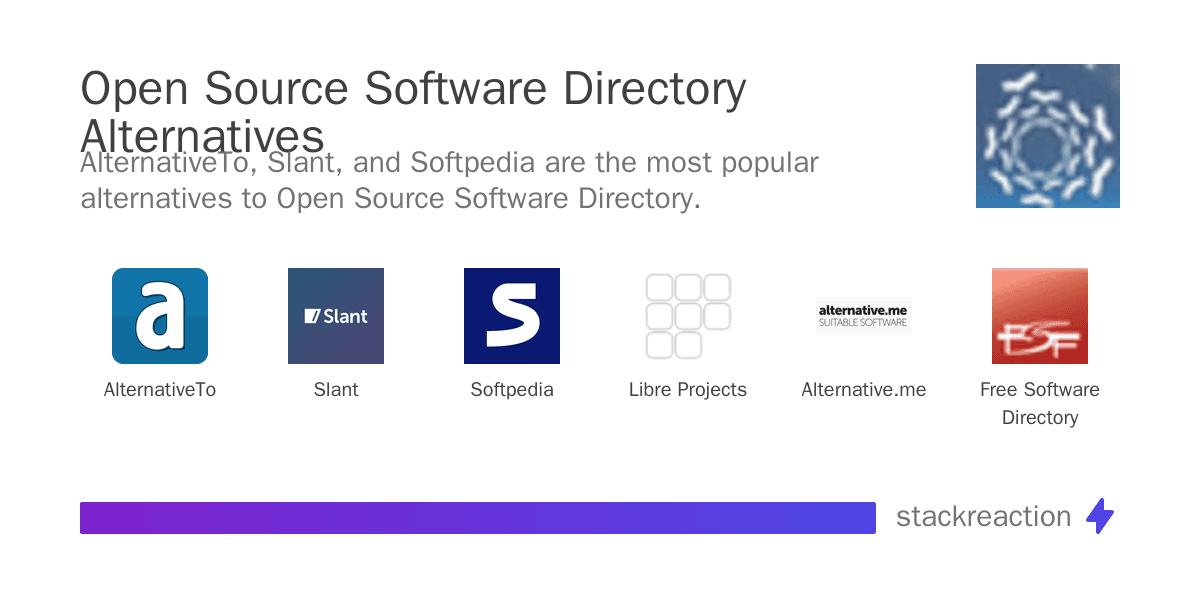 Open Source Software Directory alternatives