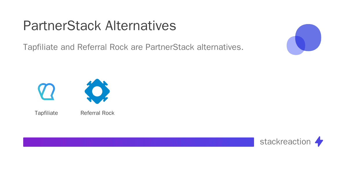 PartnerStack alternatives