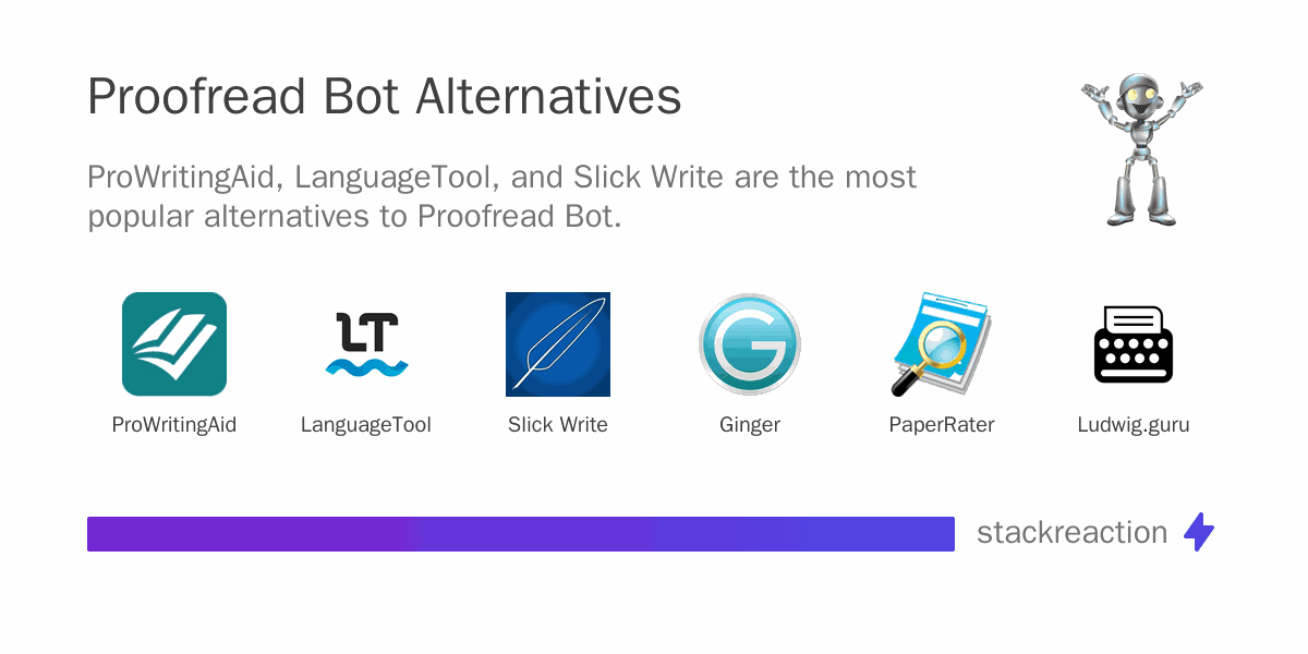 Proofread Bot alternatives