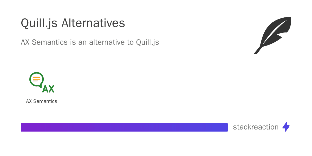 Quill.js alternatives