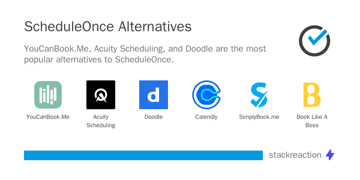 ScheduleOnce alternatives
