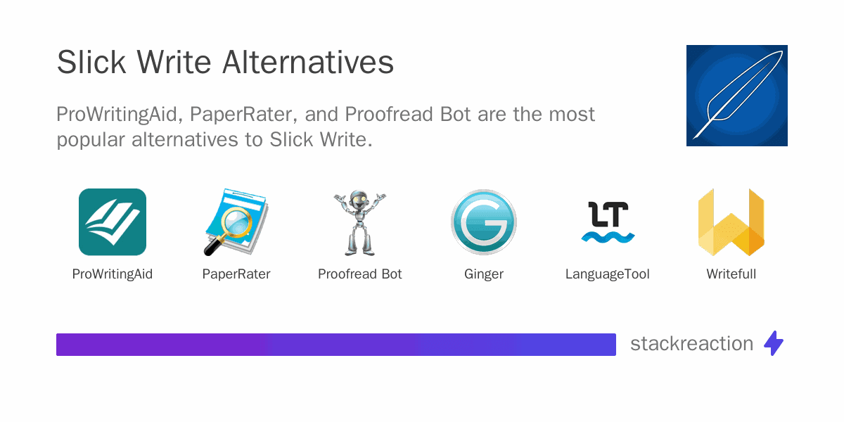Slick Write alternatives