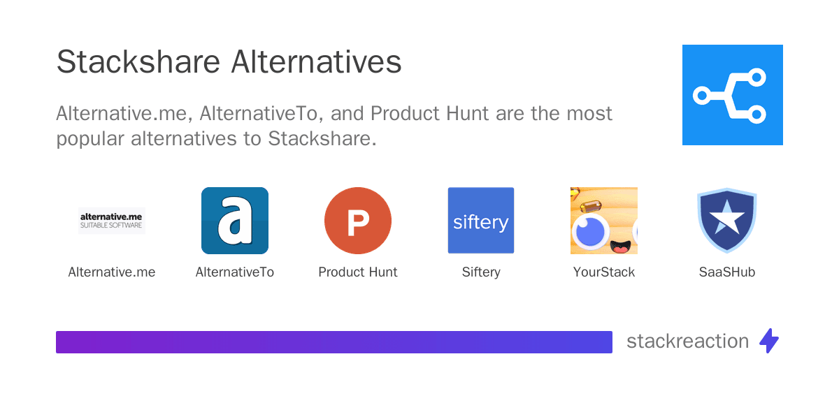 Stackshare alternatives
