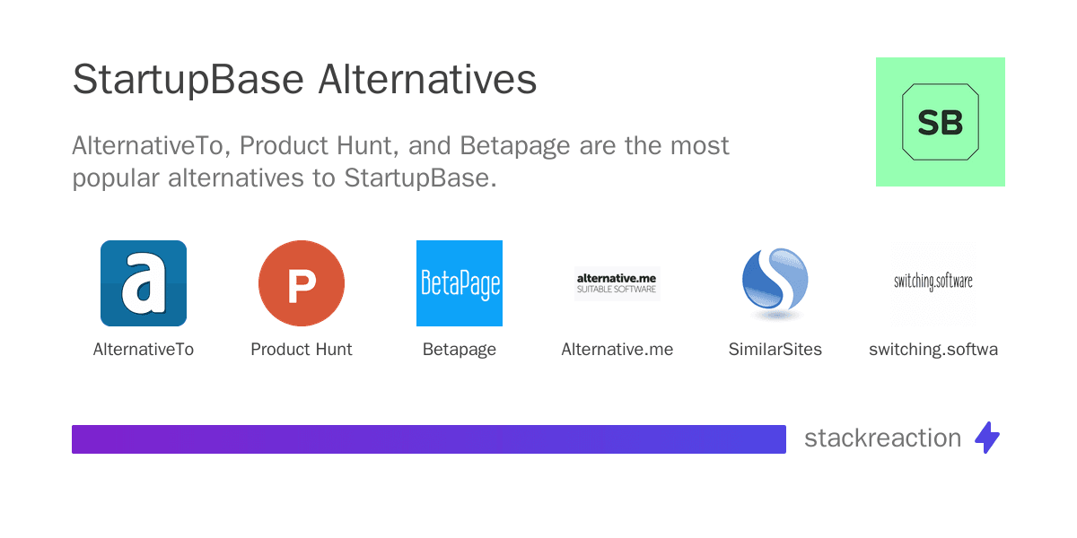 StartupBase alternatives