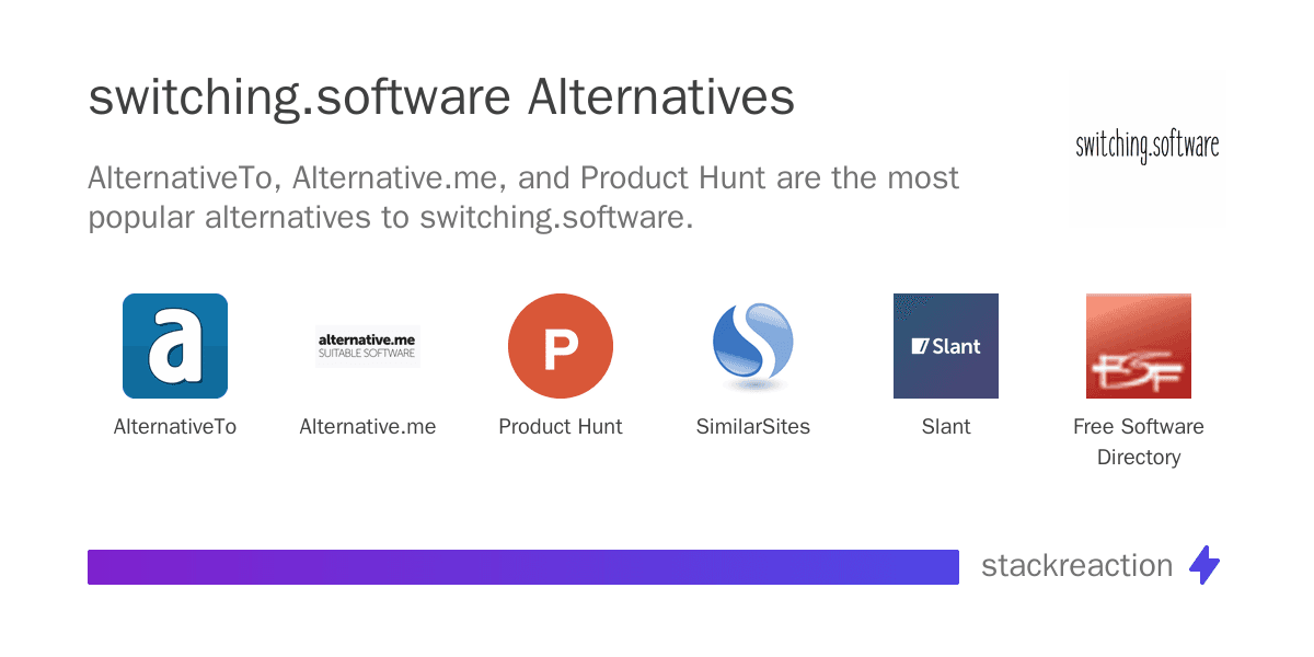 switching.software alternatives