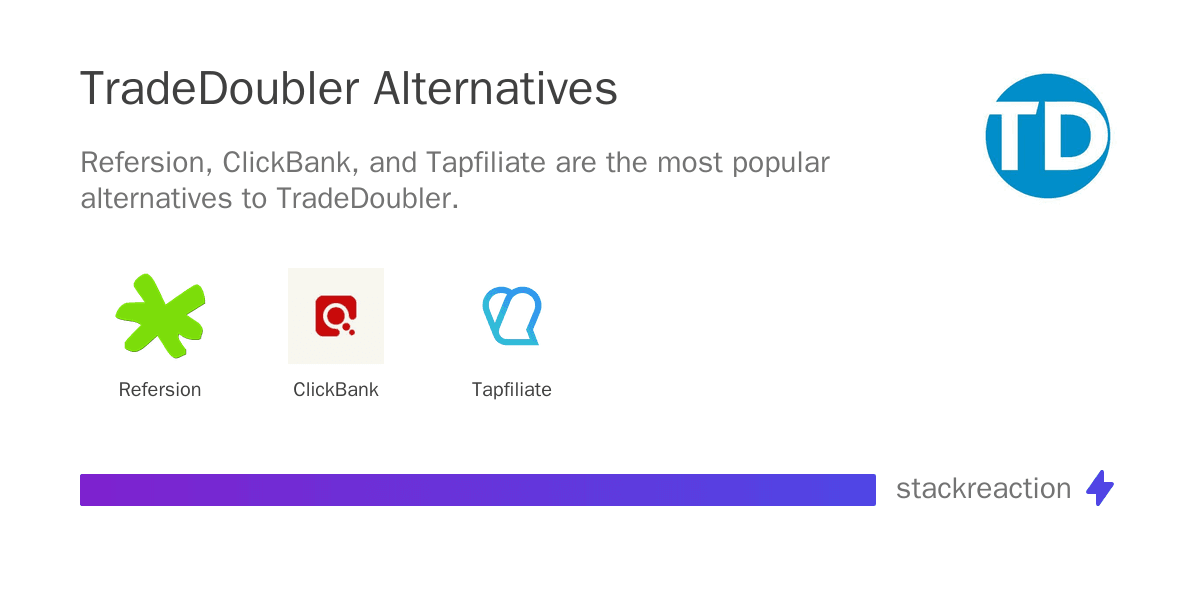 TradeDoubler alternatives