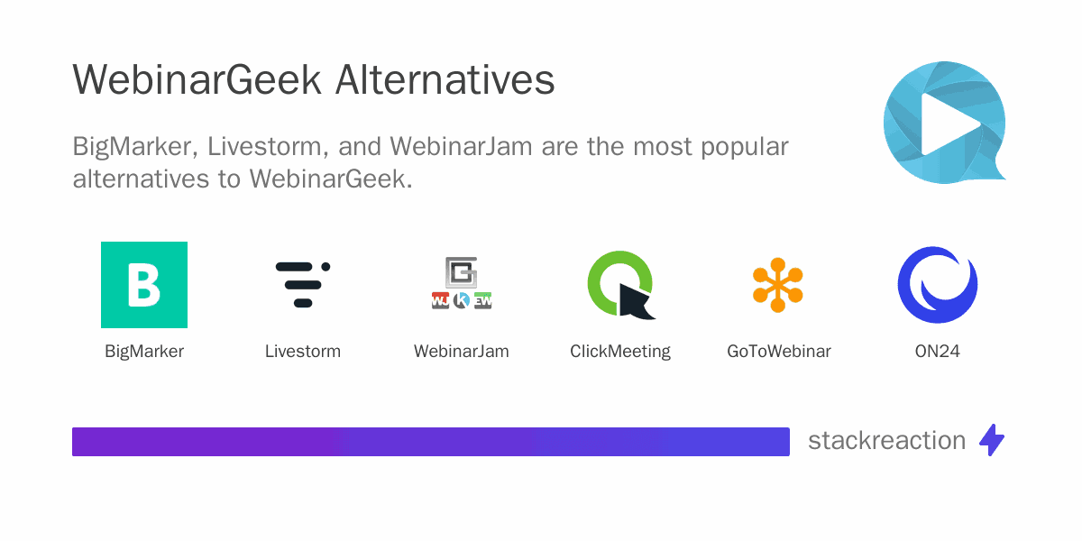 WebinarGeek alternatives
