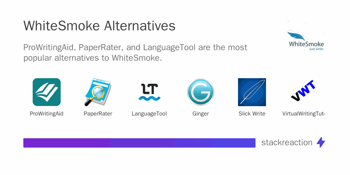 WhiteSmoke alternatives