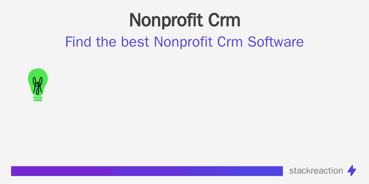 Nonprofit CRM