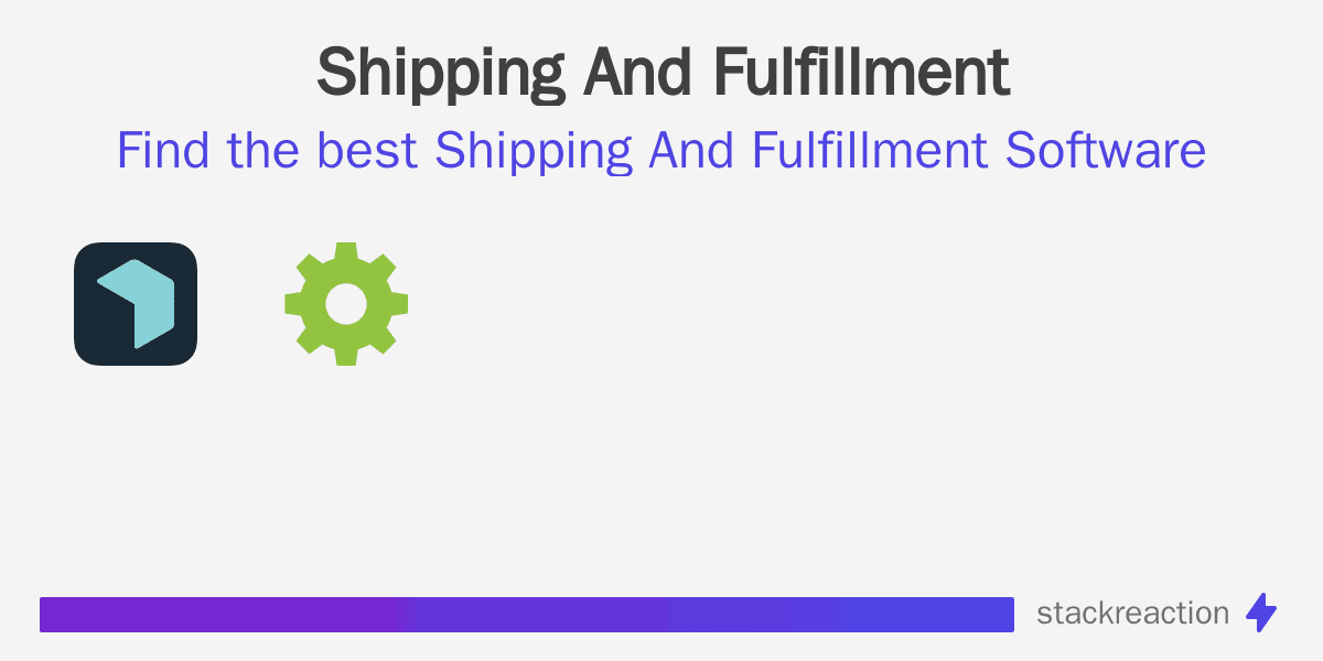 Shipping And Fulfillment