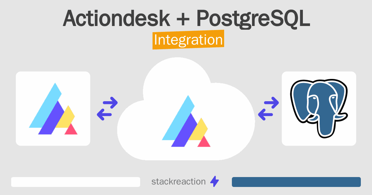 Actiondesk and PostgreSQL Integration