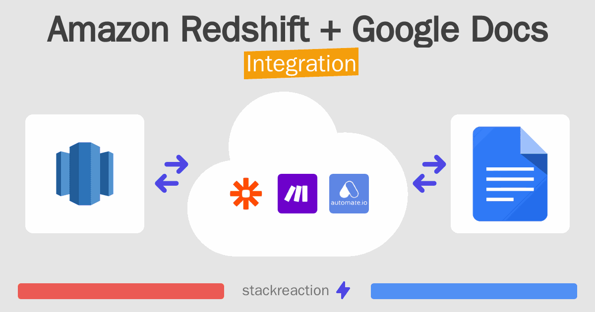 Amazon Redshift and Google Docs Integration