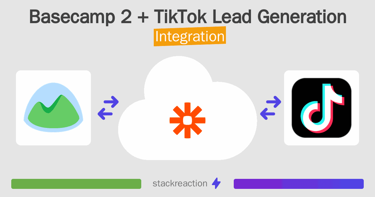 Basecamp 2 and TikTok Lead Generation Integration