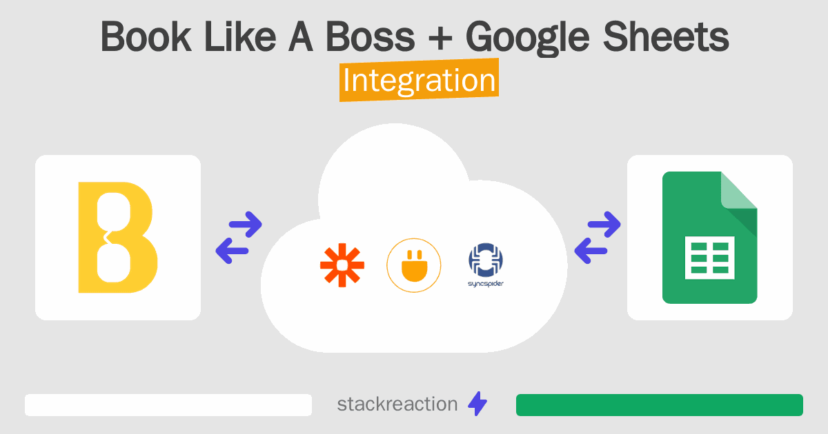 Book Like A Boss and Google Sheets Integration