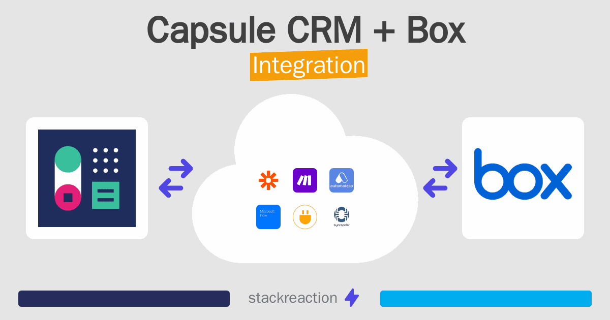 Capsule CRM and Box Integration