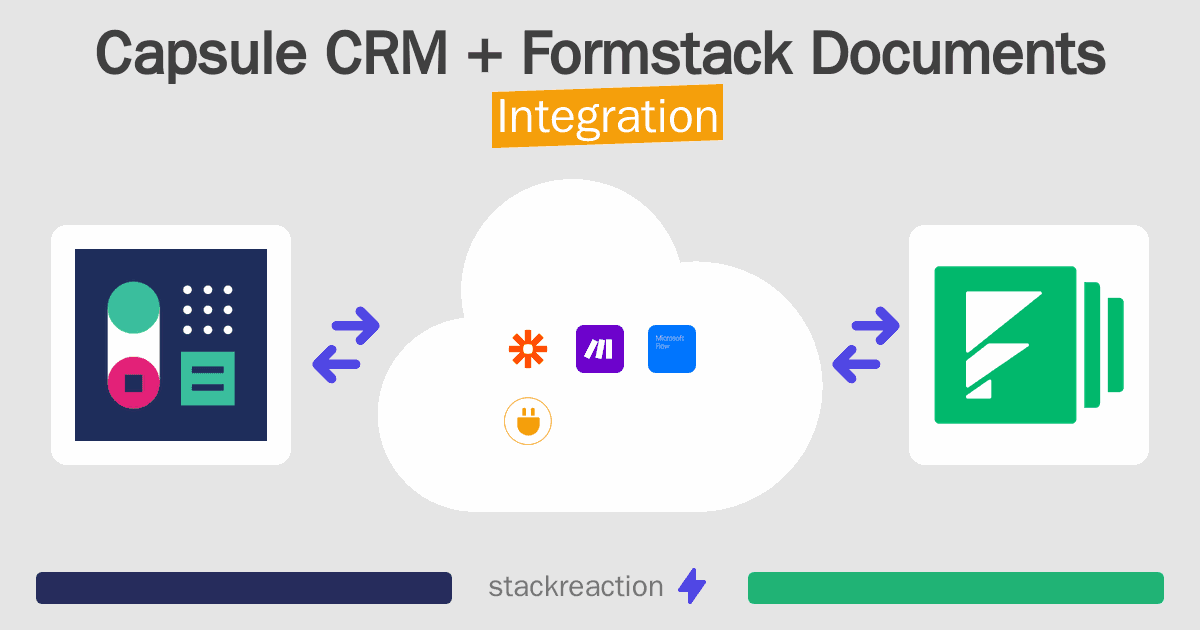 Capsule CRM and Formstack Documents Integration