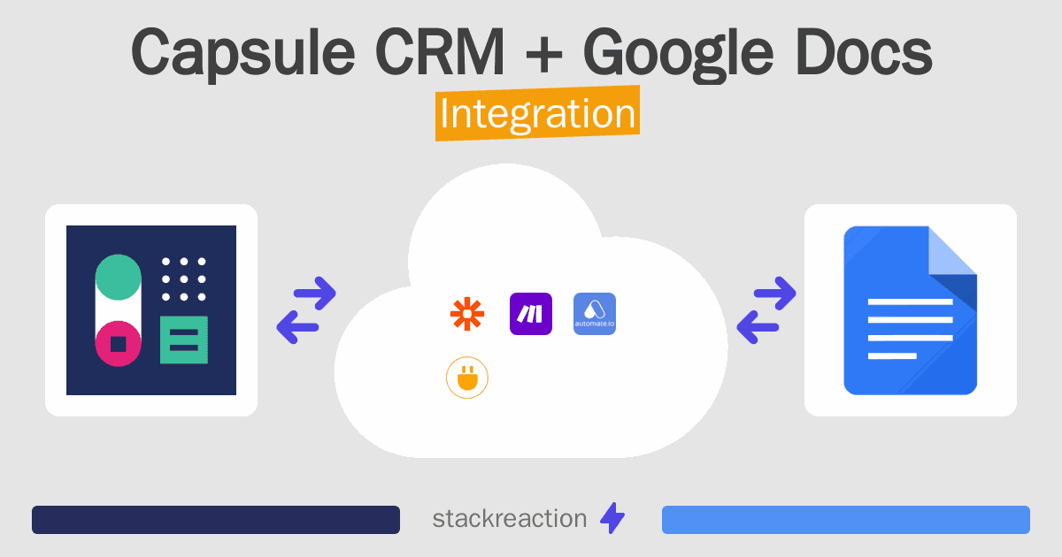 Capsule CRM and Google Docs Integration