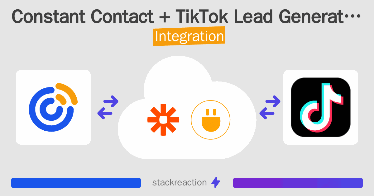 Constant Contact and TikTok Lead Generation Integration