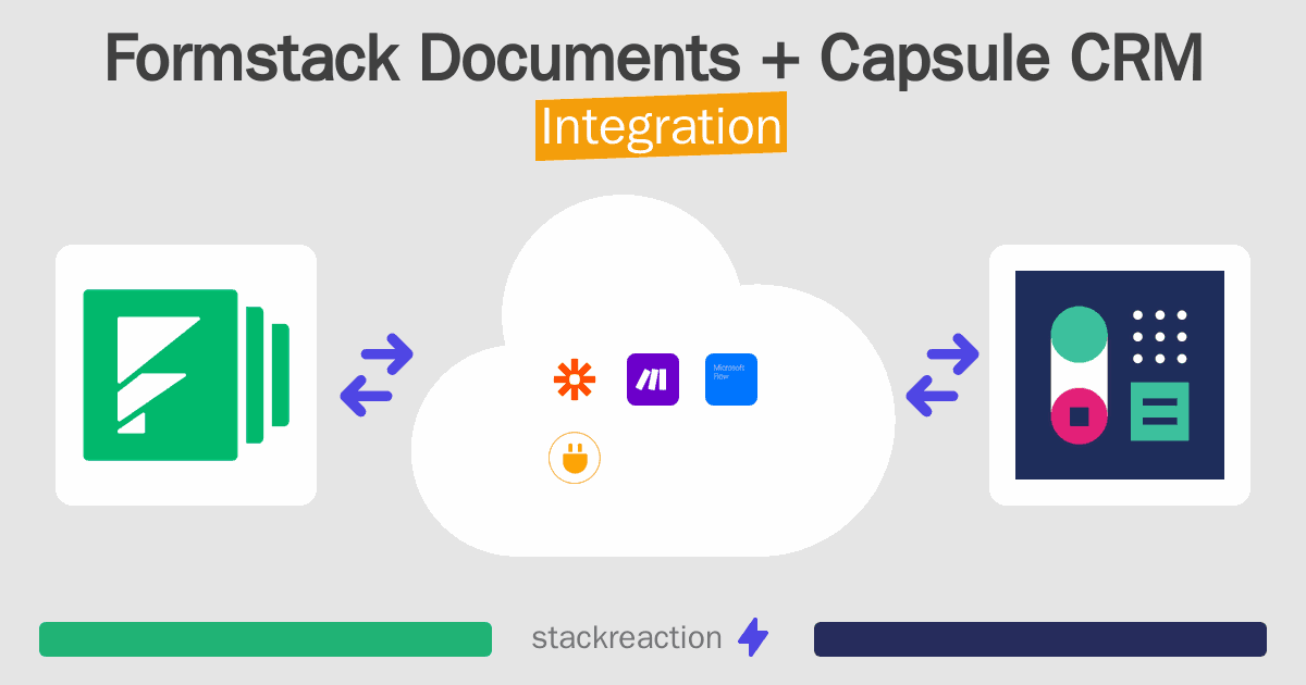 Formstack Documents and Capsule CRM Integration