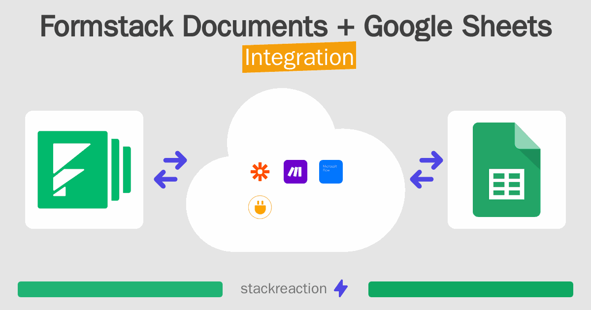 Formstack Documents and Google Sheets Integration