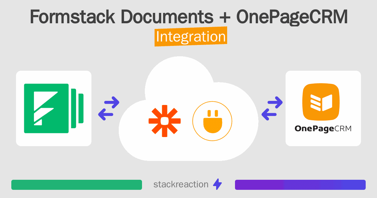 Formstack Documents and OnePageCRM Integration