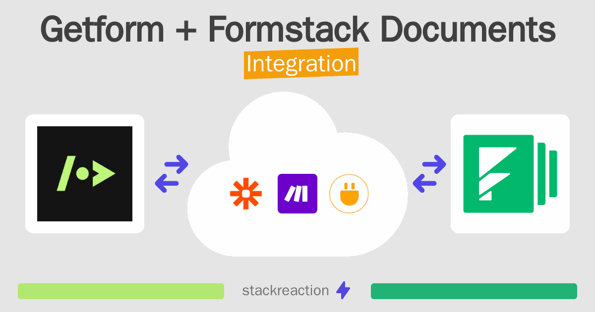 Getform and Formstack Documents Integration