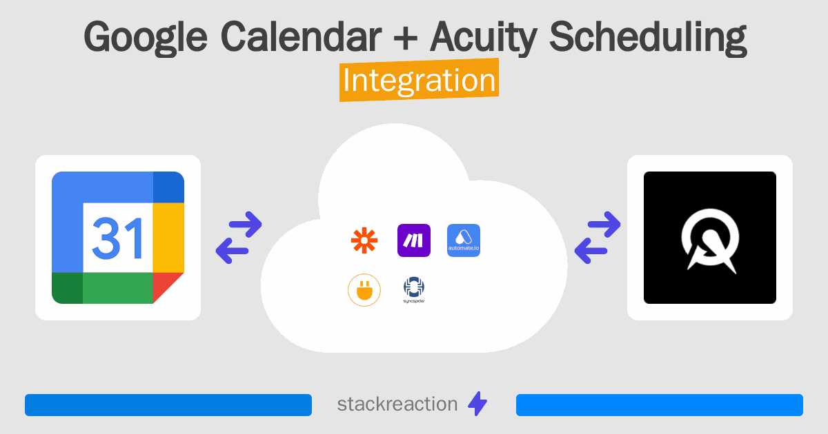 Google Calendar and Acuity Scheduling Integration