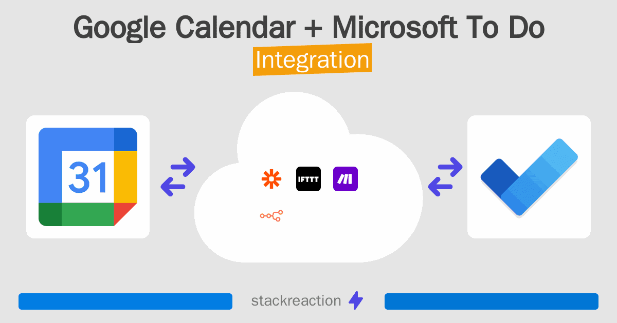 Google Calendar and Microsoft To Do Integration