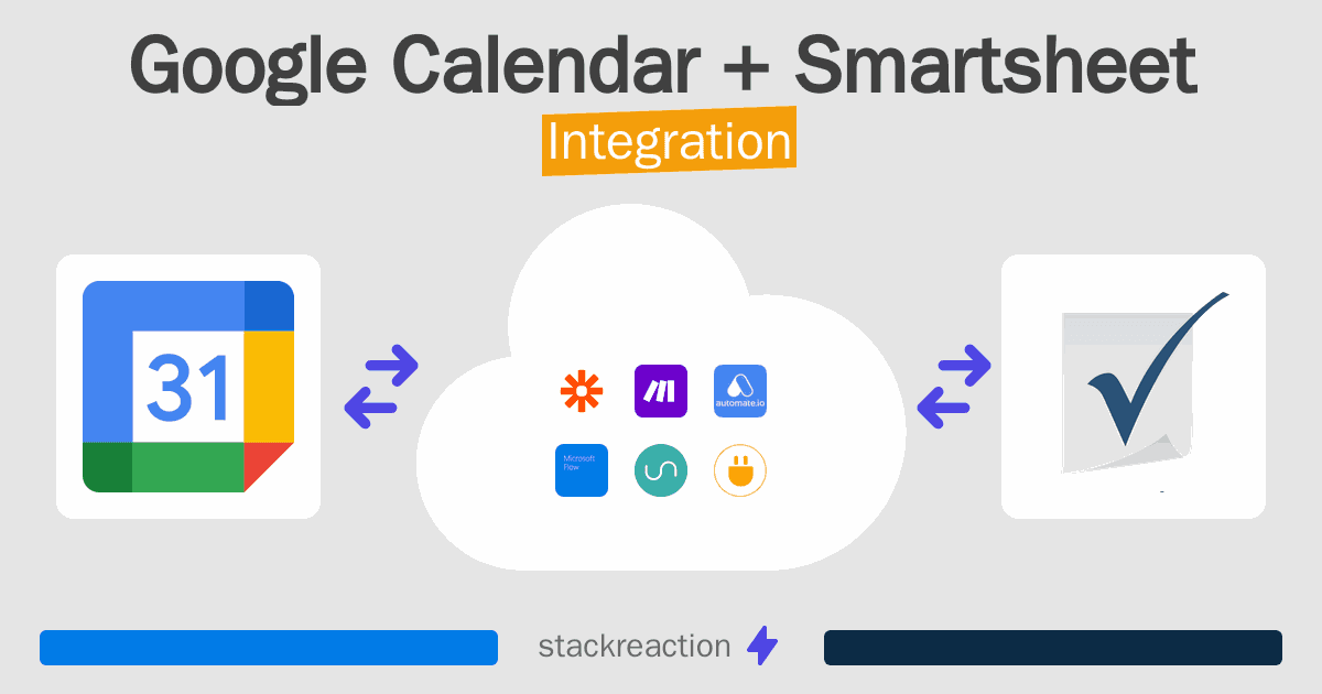 Google Calendar and Smartsheet Integration