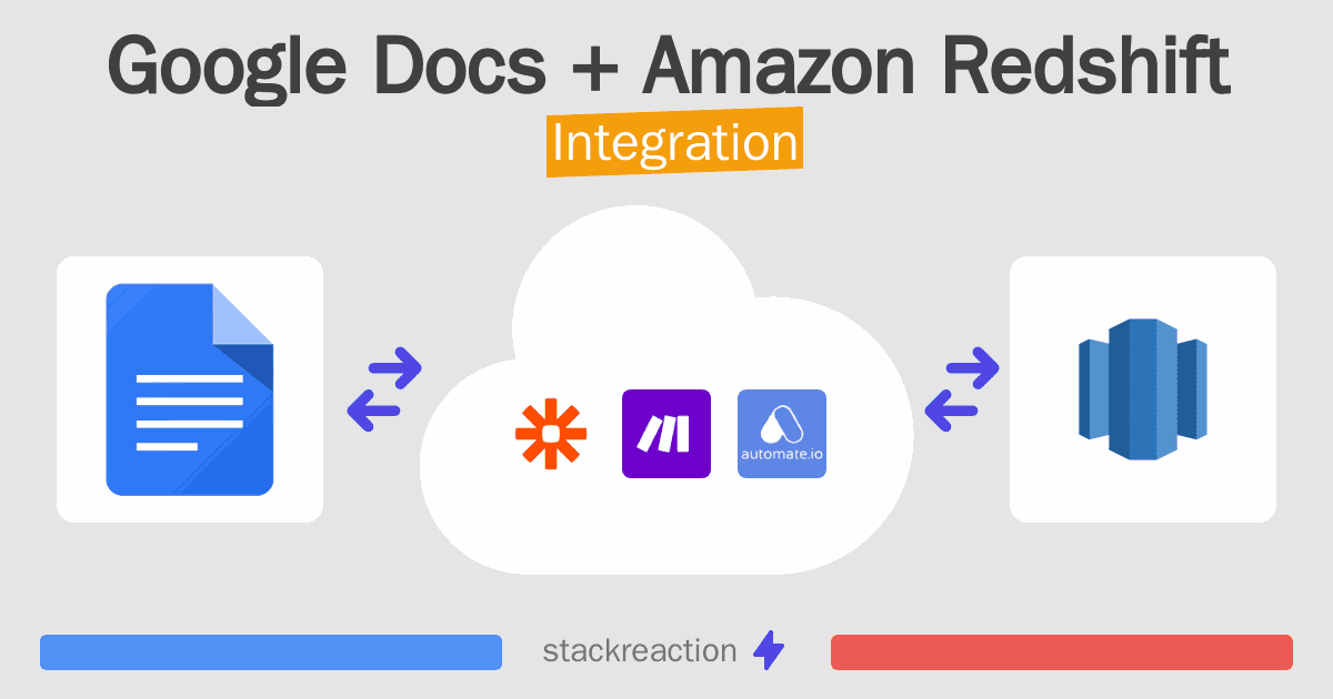 Google Docs and Amazon Redshift Integration
