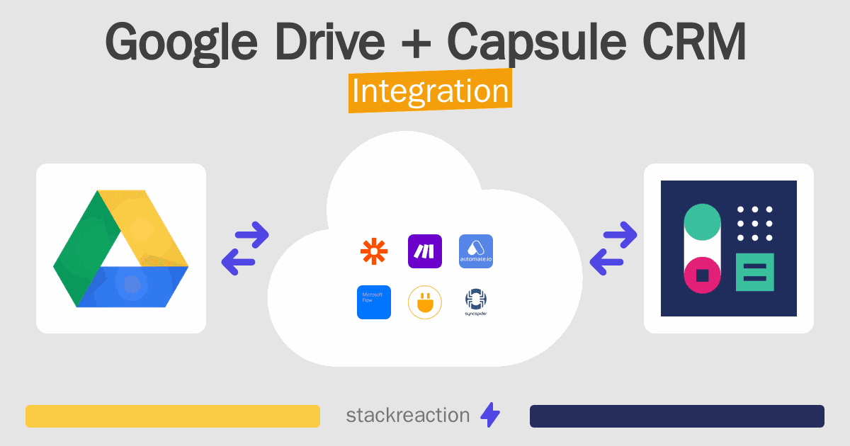 Google Drive and Capsule CRM Integration