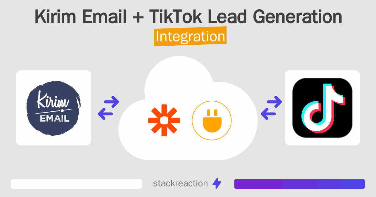 Kirim Email and TikTok Lead Generation Integration