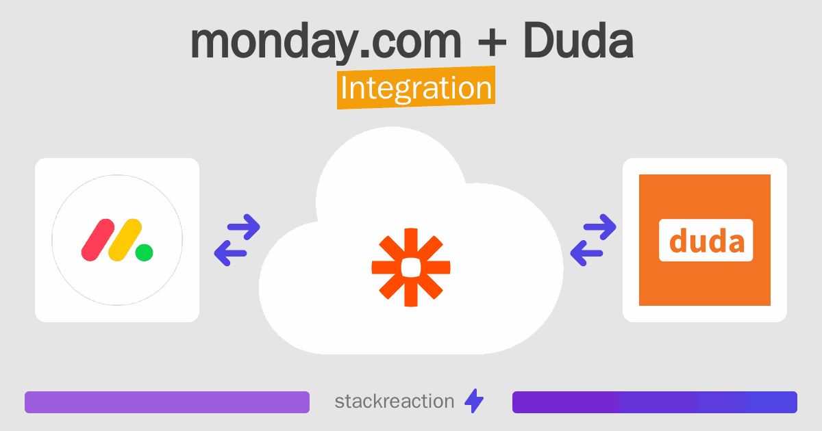 monday.com and Duda Integration