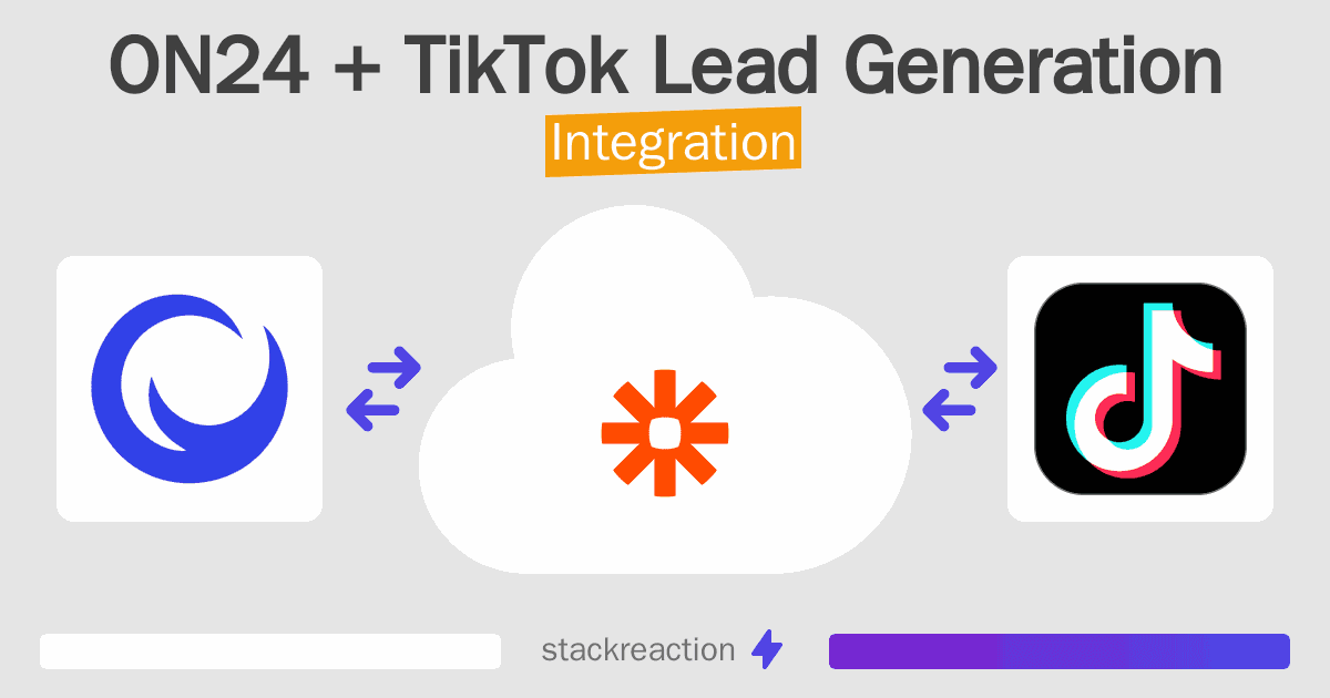 ON24 and TikTok Lead Generation Integration