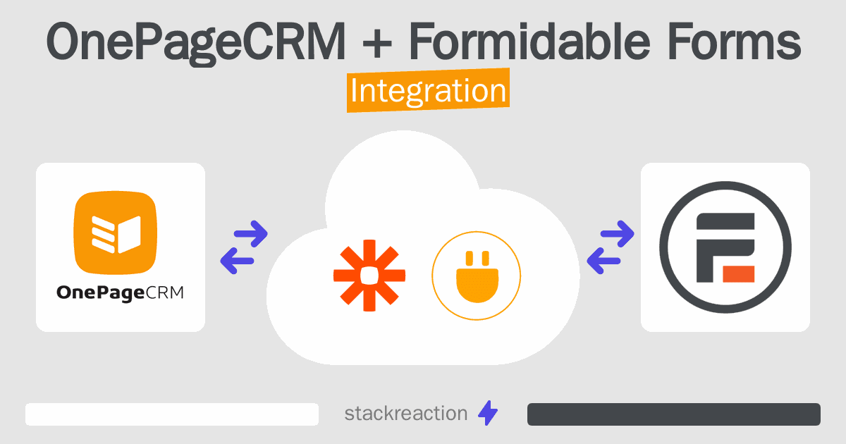 OnePageCRM and Formidable Forms Integration