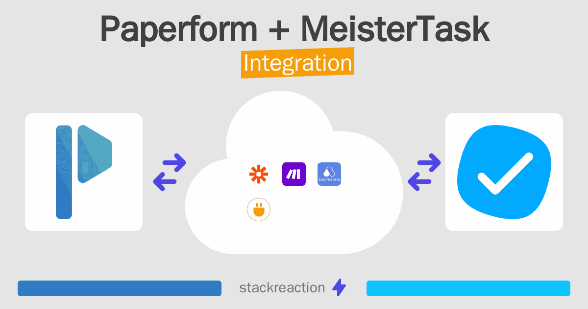 Paperform and MeisterTask Integration