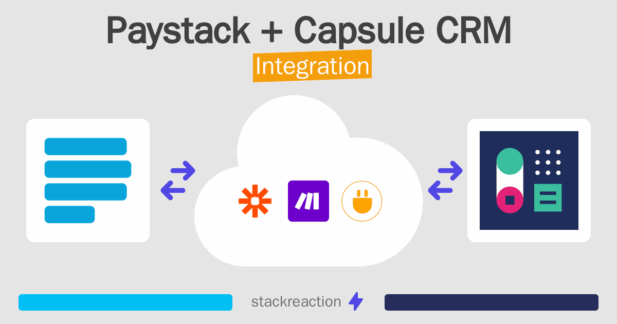 Paystack and Capsule CRM Integration