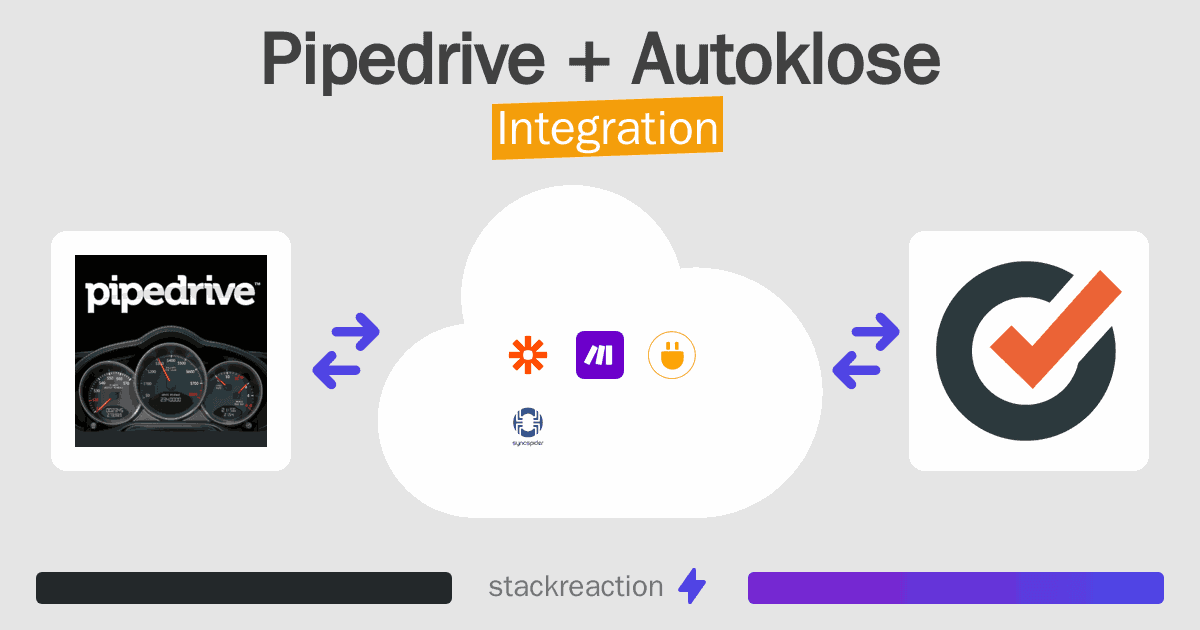 Pipedrive and Autoklose Integration