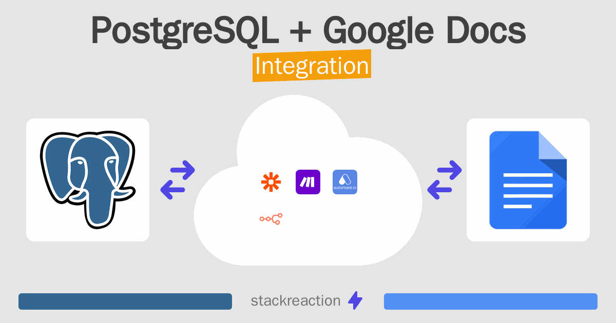 PostgreSQL and Google Docs Integration