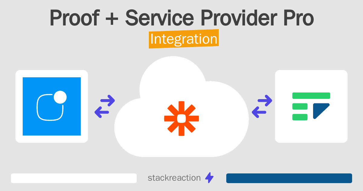 Proof and Service Provider Pro Integration