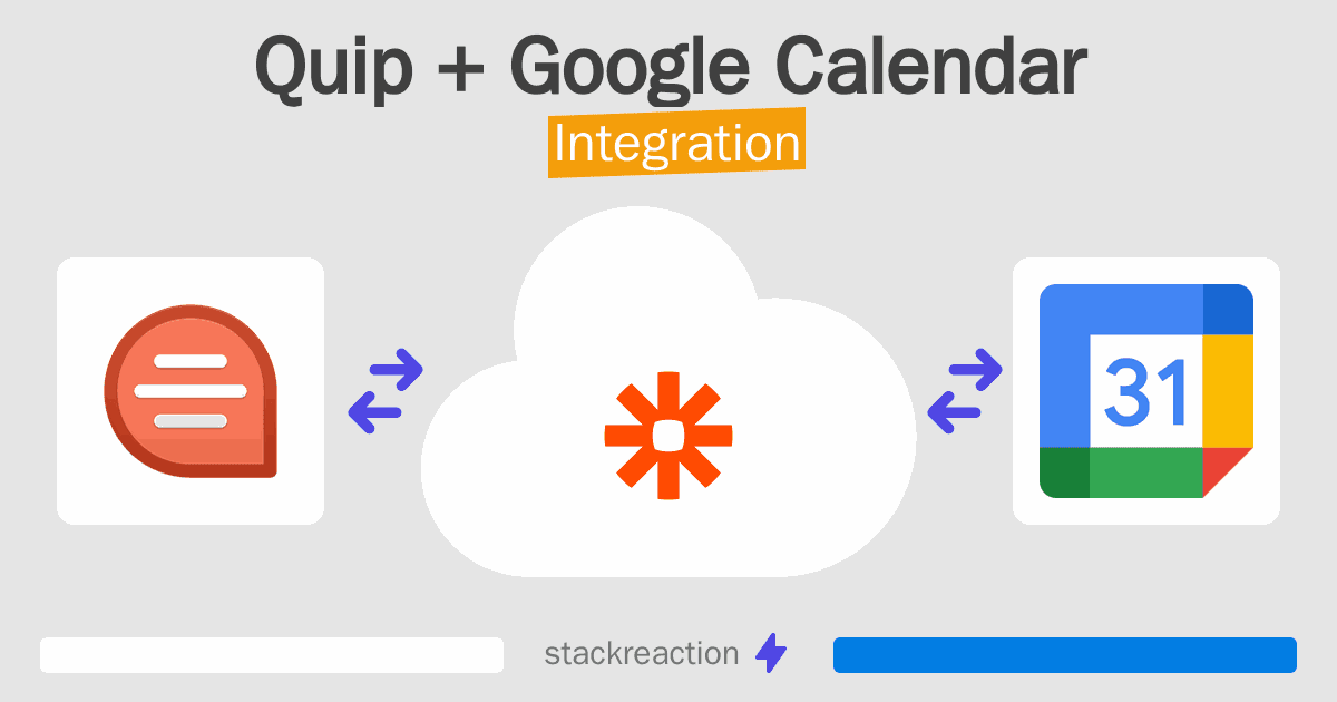 Quip and Google Calendar Integration
