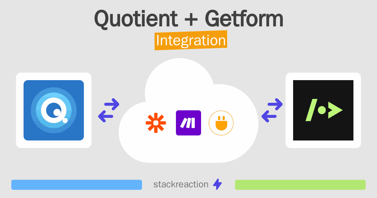 Quotient and Getform Integration