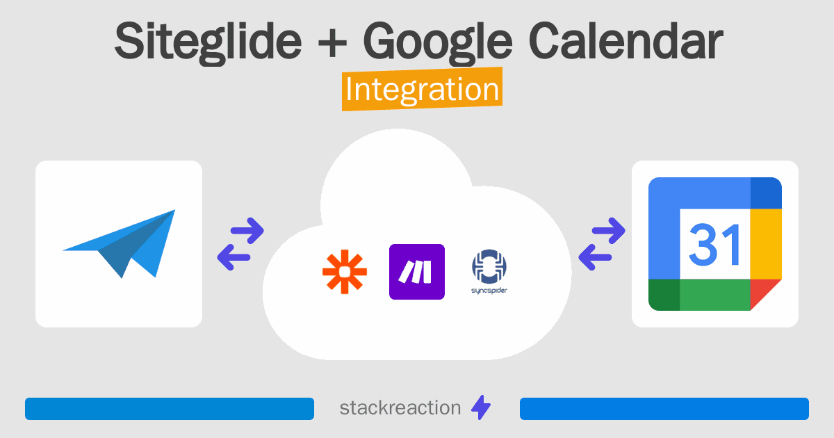 Siteglide and Google Calendar Integration