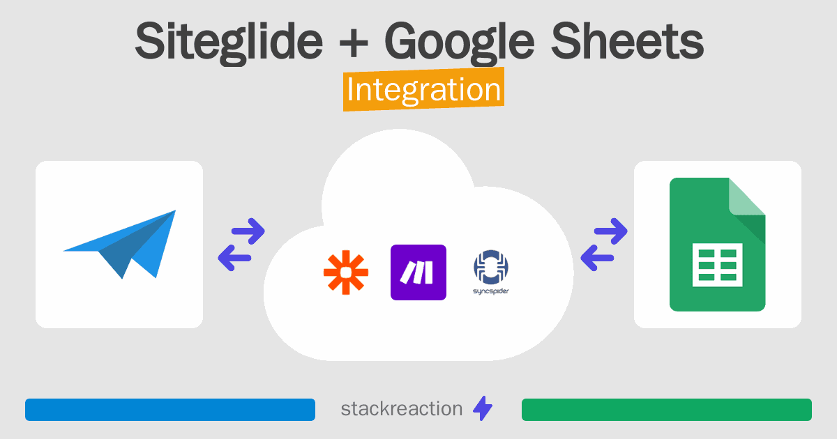 Siteglide and Google Sheets Integration