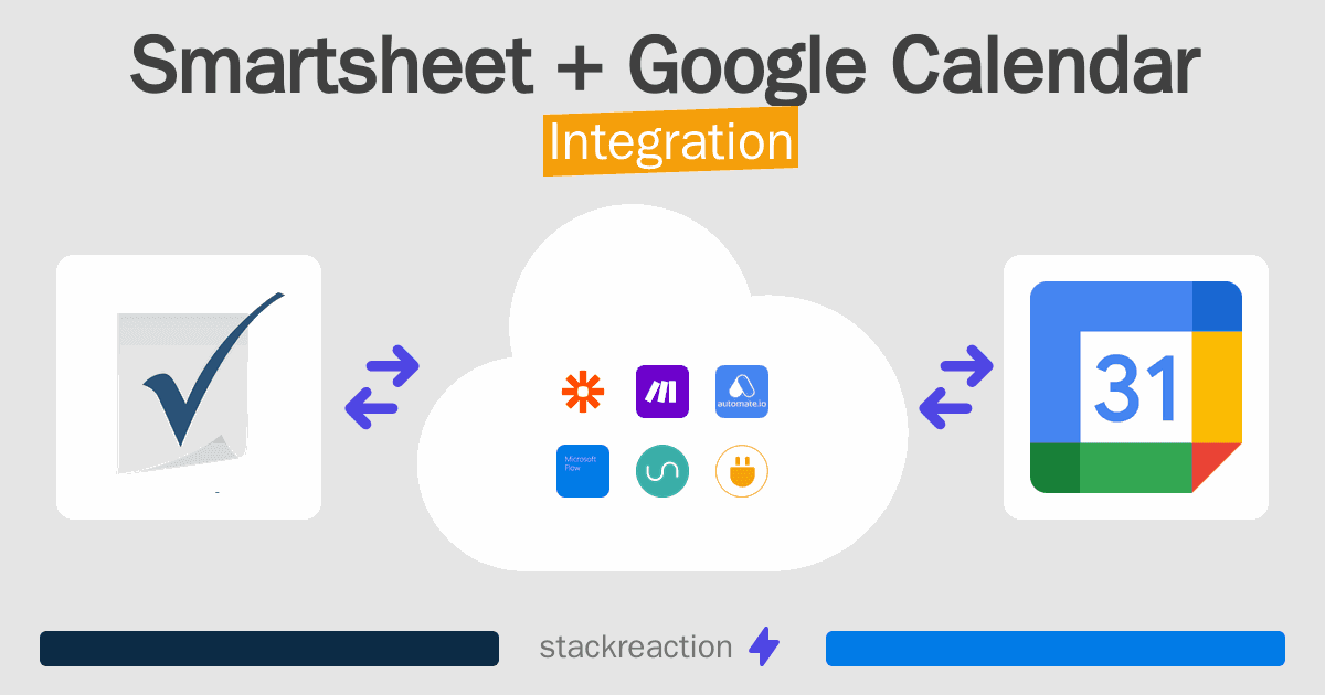 Smartsheet and Google Calendar Integration