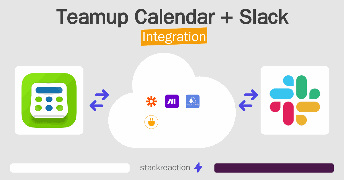 Teamup Calendar and Slack Integration