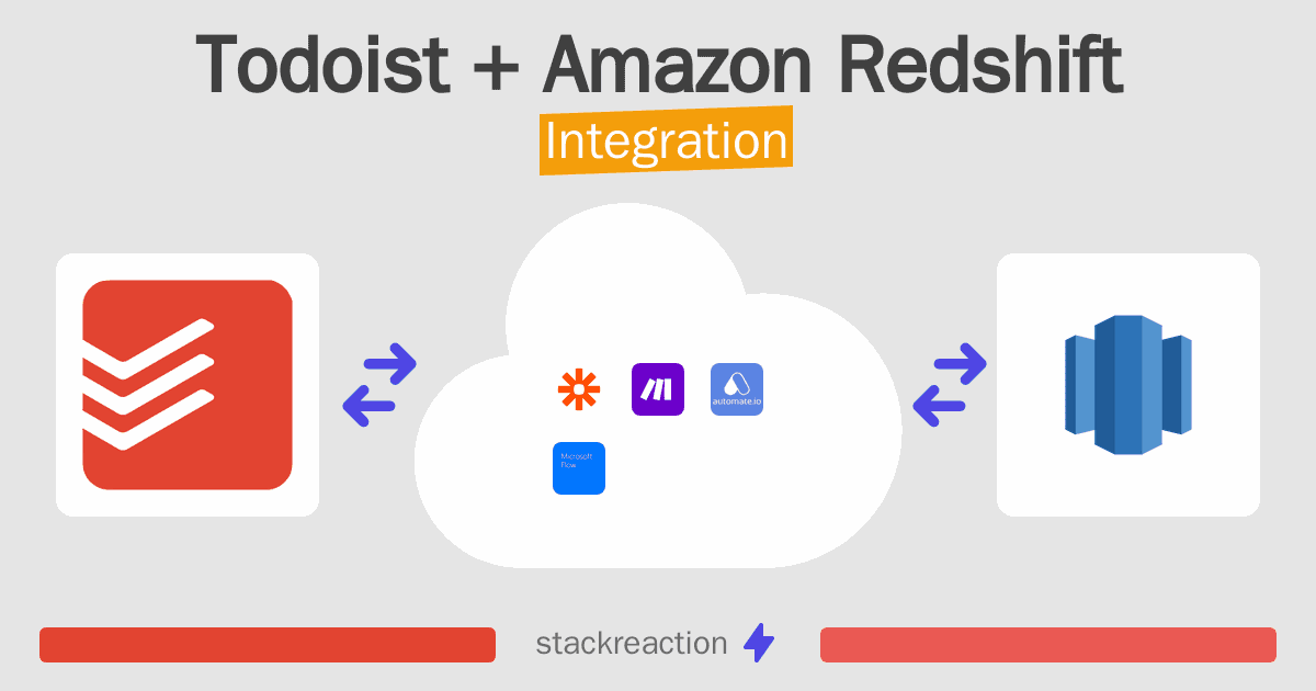 Todoist and Amazon Redshift Integration