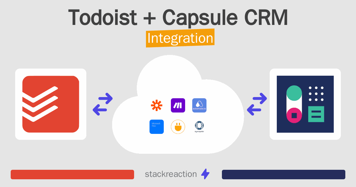 Todoist and Capsule CRM Integration